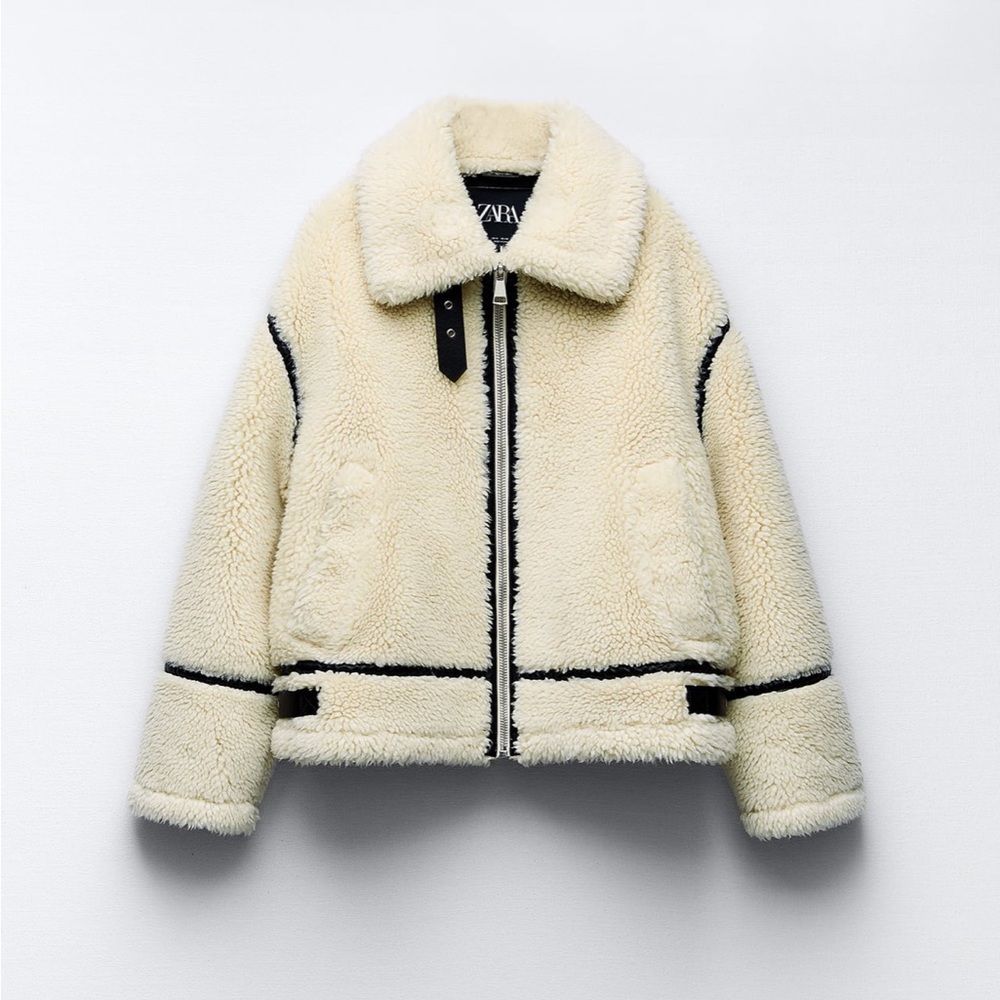 Zara Faux Fur Coat